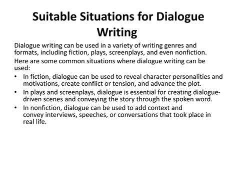 Image result for Dialogue Writing Examples