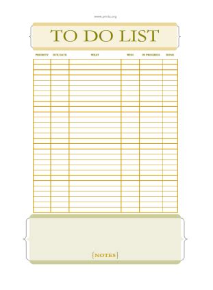 10 Collection Printable Create Your Own To Do List