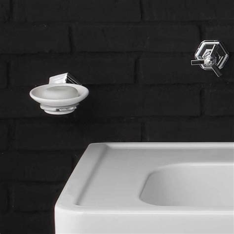 Double console on legs in vintage ceramic from the 1900s Serenity