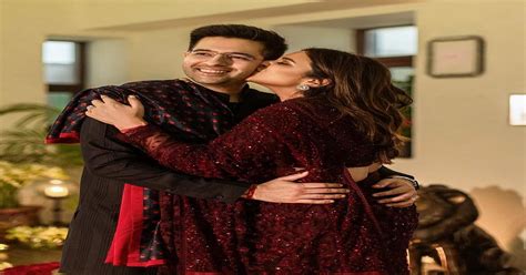 Parineeti Chopra KISSES Raghav Chadha In Mushy Diwali Pictures