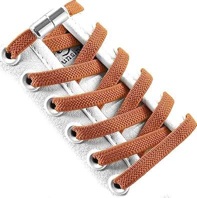 Buy VIHM 1Pairs Elastic No Tie Shoelaces with magnetic buckles,Tieless ...