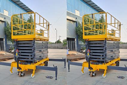 High Rise Scissor Lift Table Manufacturer in Vaghodia, Scissor Lift ...