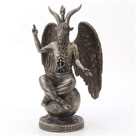 Buy Veronese Design 10.25" Tall Statue of Baphomet Resin Sculpture Cold ...