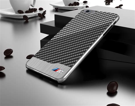 BMW ® Apple iPhone 6 / 6S M SERIES Carbon Fiber + Aluminium Hard Case ...