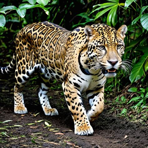 Premium Photo | The Stealthy Jaguar Guardian of the Rainforest Ecosystem