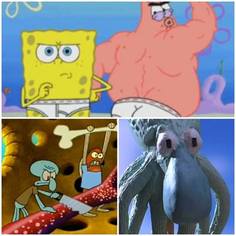 Just some cursed Spongebob images that I found. And yes. These are ...