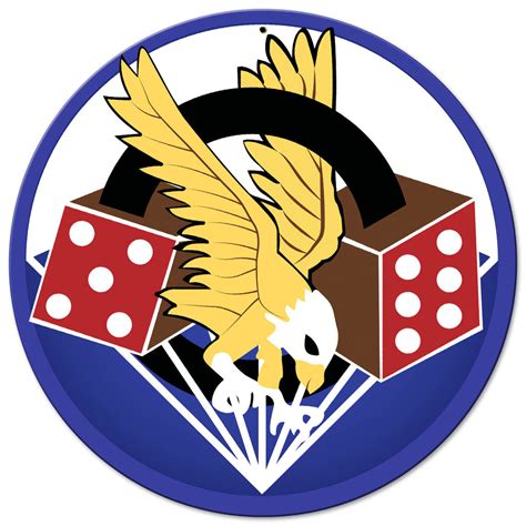 506th Parachute Infantry Regiment Sign – Round Canopy