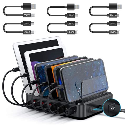 6 port charging station - lagoagrio.gob.ec