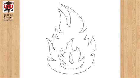 How To Draw A Flame Easy Step By Step at Maddison Joyce blog