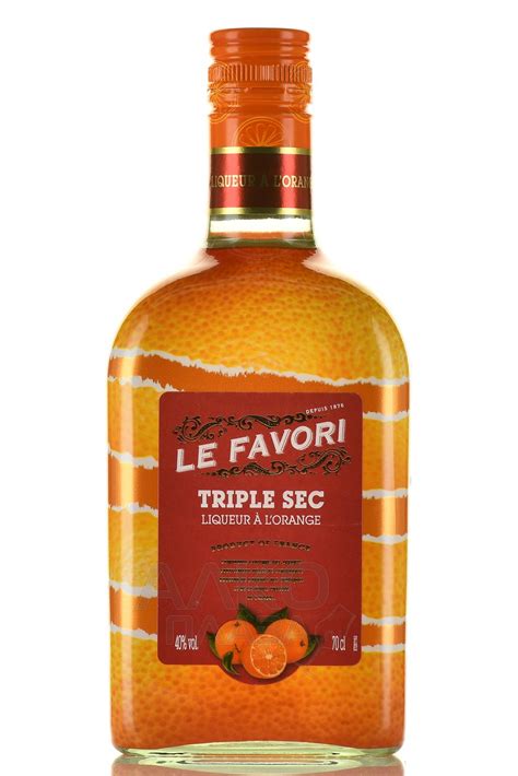 Le Favori Triple Sec Liqueur L’Orange - купить ликер Ле Фавори Трипл ...