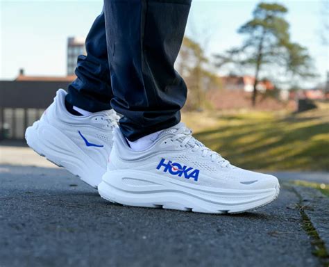 Hoka Bondi 9 Cosmic Grey Ultramarine – Red Sole Republic