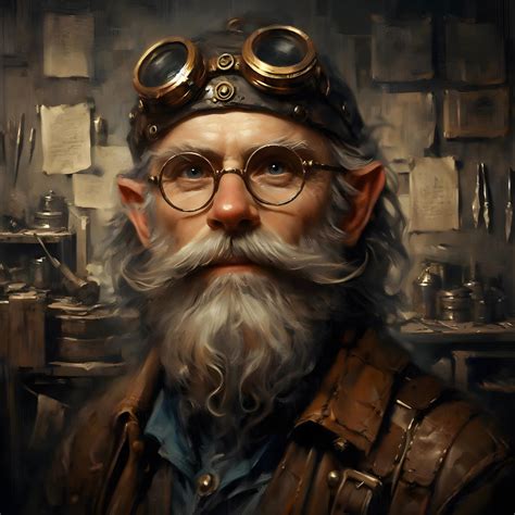 Rock Gnome Artificer by MetaphysicMC on DeviantArt