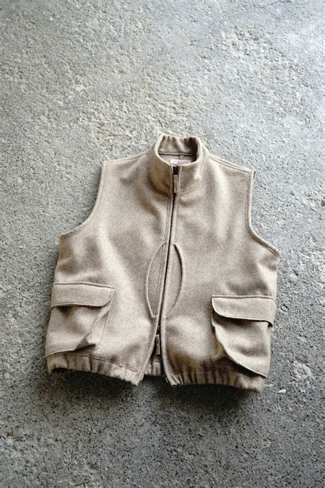 MING / NOMAD VEST(Beige) | MING folk equipment