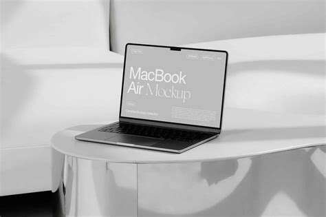 MacBook Air M2 Mockup