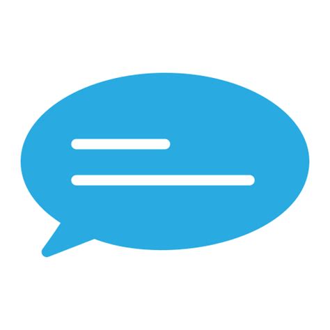 Chat bubble - Free multimedia icons