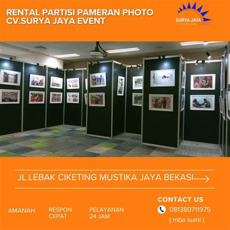 Sewa Panel Pameran Photo Siap Bongkar Pasang
