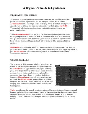 Class Handout - Lexington Public Library Doc Template | pdfFiller