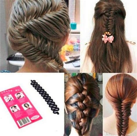 4 Pieces Vintage Geometric Retractable Hair Loops Expandable Ponytail ...