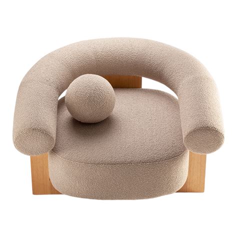 Bay Oak Wood Arm Chair Online in India – Nismaaya Decor