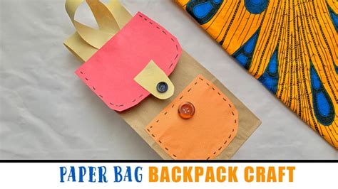 Image result for How to Make Paper Backpack