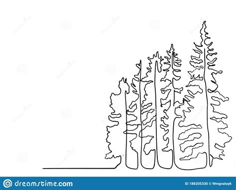 Image result for Simple Tree Line Drawing