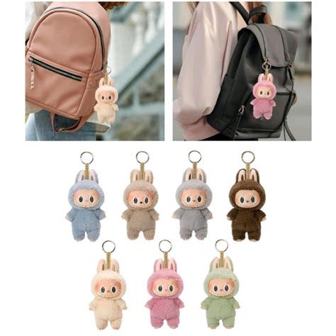 Trending Cute Labubu Surprise Doll Blind Box With Keychain Holder