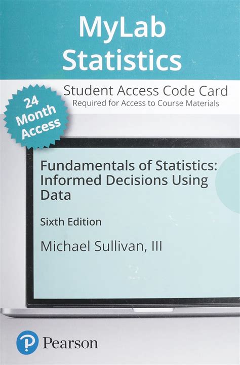 Buy Mylab Statistics With Pearson Etext 24 Months Access Card for ...