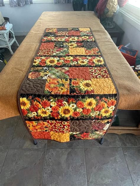 Image result for Easy Fall Table Runner Patterns