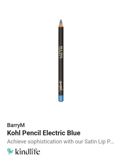 Buy BarryM Kohl Pencil Electric Blue Online at Best Price in India ...
