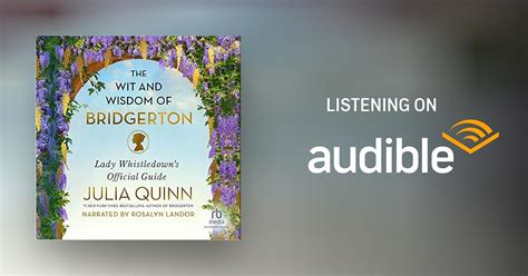 The Wit and Wisdom of Bridgerton by Julia Quinn - Audiobook - Audible.in