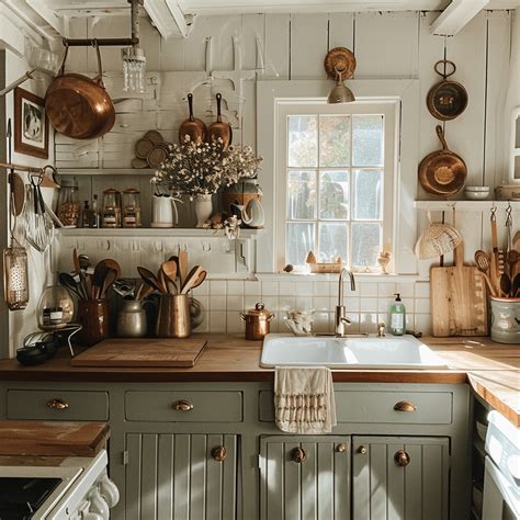Vintage Cottage Kitchen
