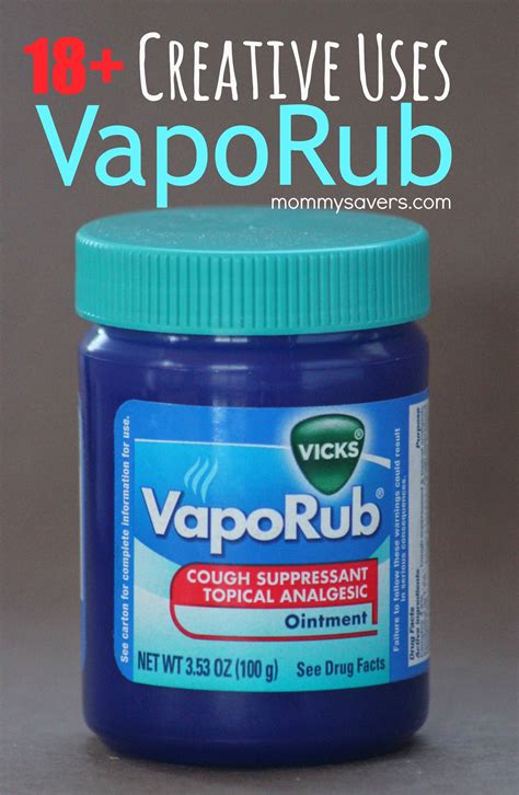 Beyond Chest Rubs: 9 Unusual Uses For Vicks Vaporub
