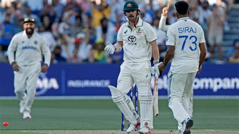 Mohammed Siraj's Fiery Send-Off To Travis Head Left Ricky Ponting ...