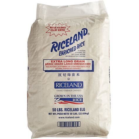 50 lb. Bag of Rice (White, Long Grain): Shop Wholesale!