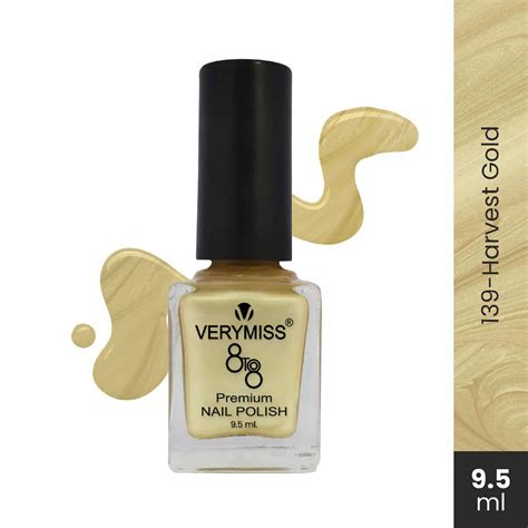 Premium Nail Polish - 139 Harvest Gold – Verymiss