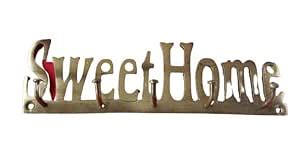 Ocko Wall Hooks Sweet Home Design Key Holder | 5 Pins Keys Hanging ...