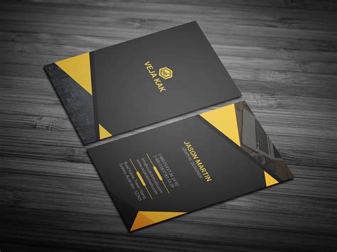Vertical Business Card Design 的图像结果