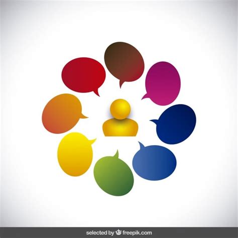 Piktogramm sprechen Bilder - Kostenloser Download auf Freepik