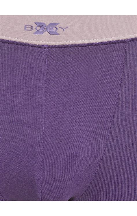 Buy BodyX Solid Trunks-BX07T-Purple Online | BodyX