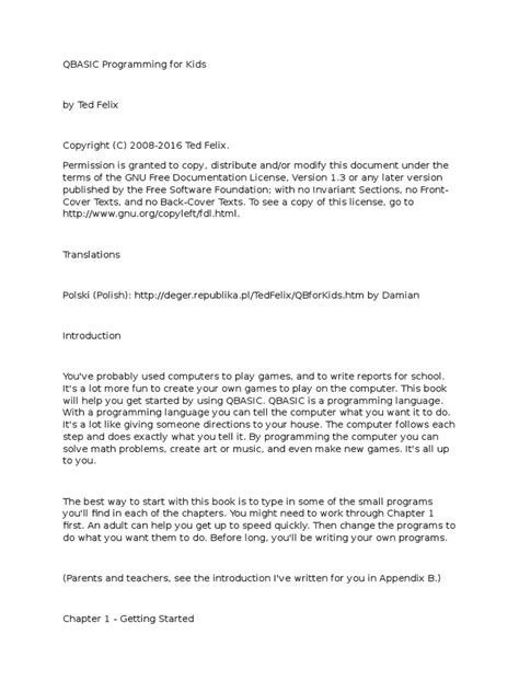 SchoolFreeware QBasic Tutorial 的图像结果