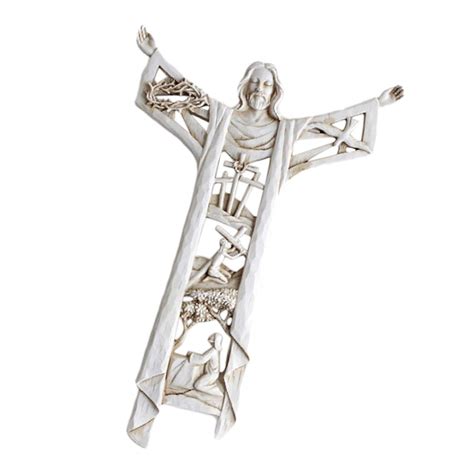 Luckxing Crucifix Mini Standing Standing Cross Metal Cross The Cross ...