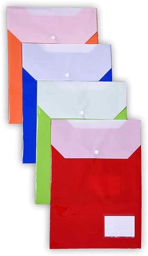 Peeplvalue Pack Of 168 A4 Multicolour Cobra File Folder For Documents ...