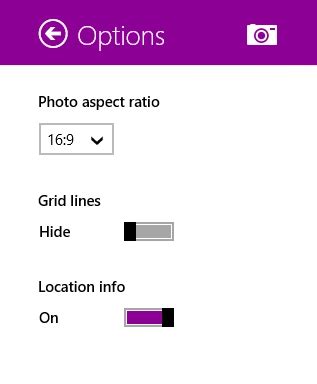 Window 8 Camera Tutorial 的图像结果