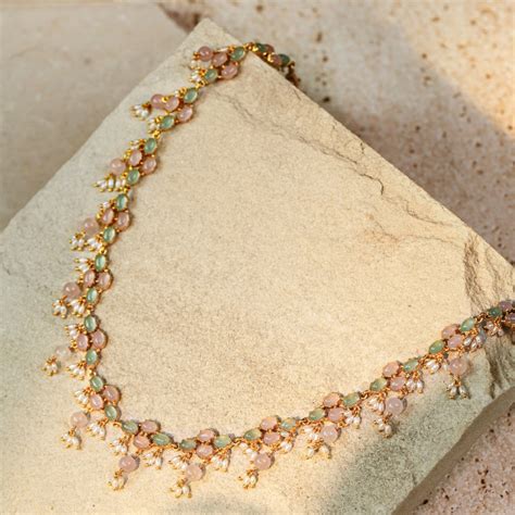 Pastel Blooms Fine Necklace
