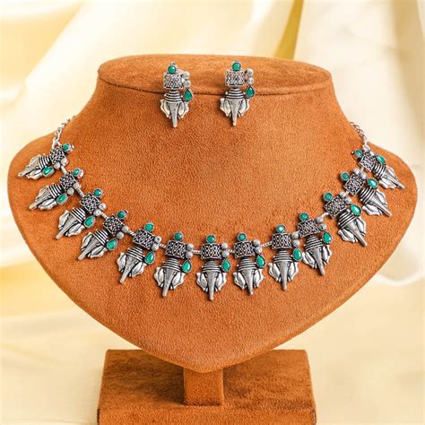 Oxidized temple jewellery – PREESAA'J Fashion Jewellery