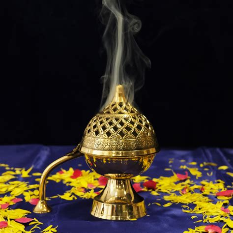 Brass Dhuni/Fumer – The Pooja Store