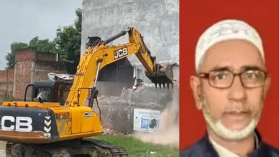 Bulldozer action in Ayodhya: Illegal multi-story complex of rape ...