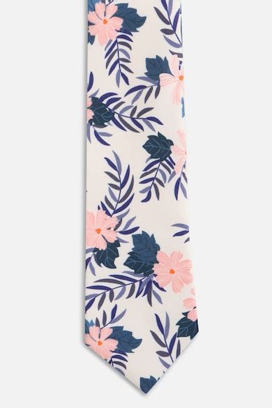 Buy Men White Print Tie Online - 902976 | Peter England