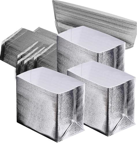 Amazon.com: 10 PCS Reusable Insulated Shipping Bags 13.4 x 9.5 x 13 ...