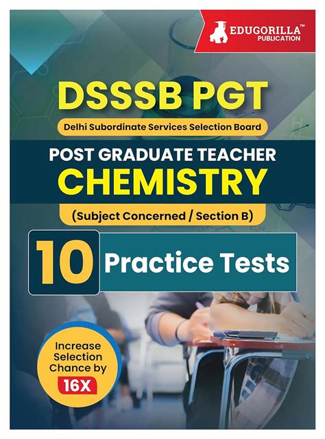DSSSB PGT Chemistry Exam Prep Book 2024 (English Edition) : Post ...